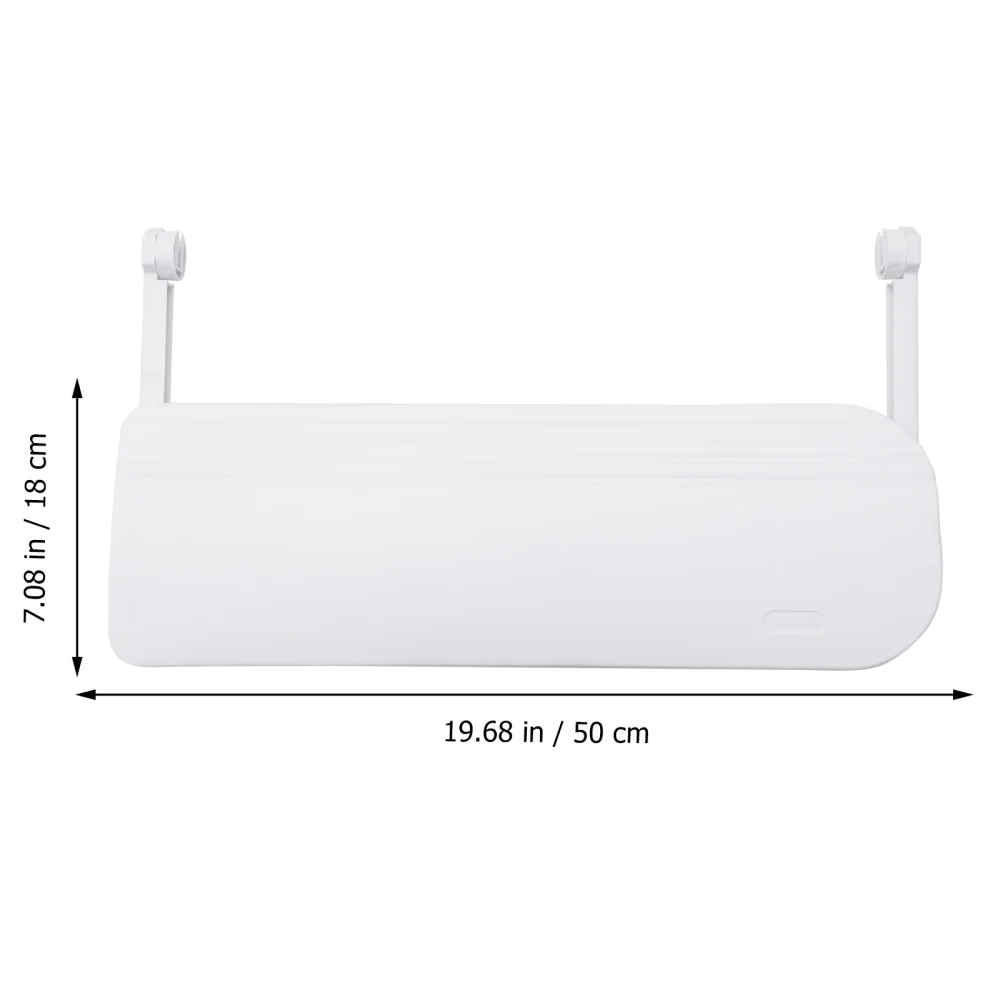 

1Pc Anti Direct Blowing Windshield Stretchable Air Conditioning Wind Board White