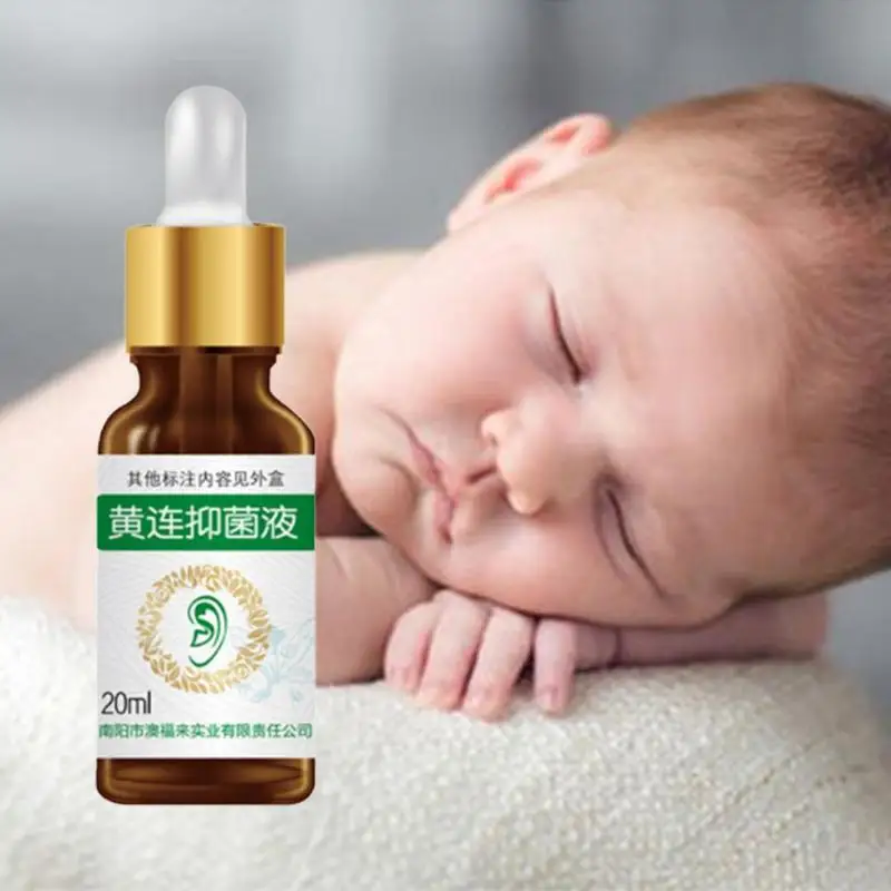 

20ml Ear Acute Otitis Drops Chinese Herbal Medicine For Adult Ear Tinnitus Sore Deafne Health Caring Ear Drops Ear Wax Softening
