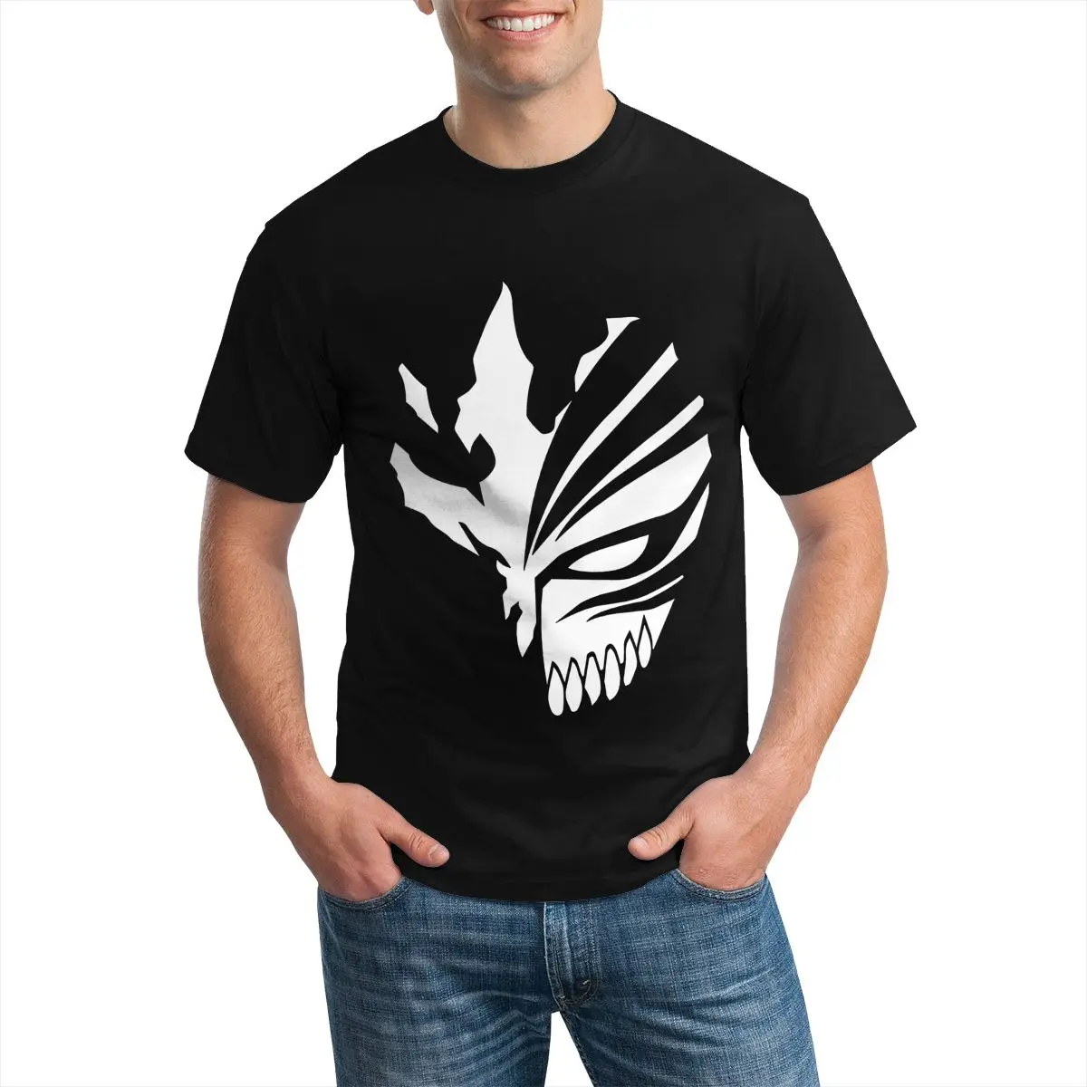 Аниме отбеливатель полый Ichigo Косплей Топ Новинка для мальчиков аниме Мужская