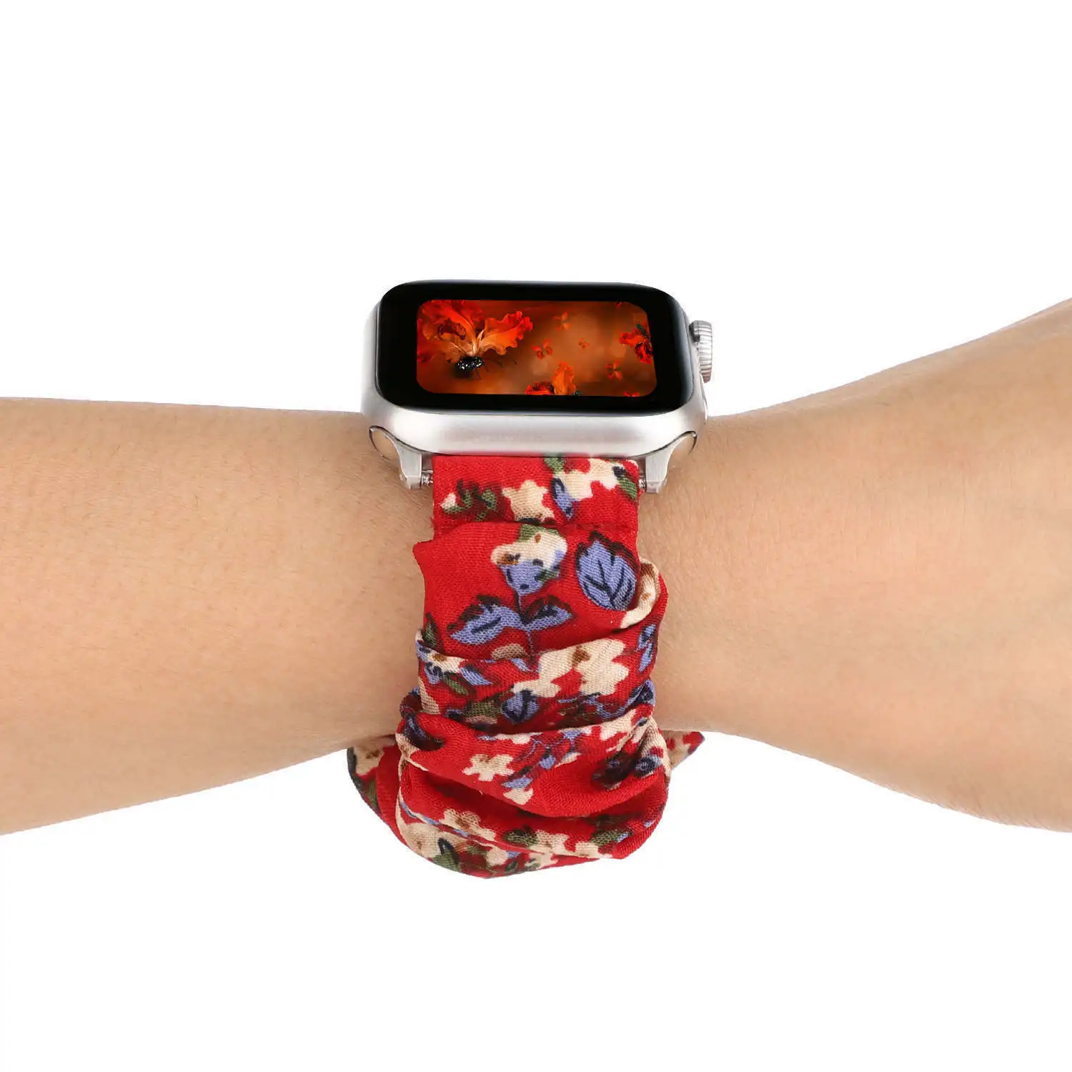 Ремешок для Apple Watch 5 Band 44 мм 40 женский браслет наручных часов Series 4 3 2 1 iWatch 38 42