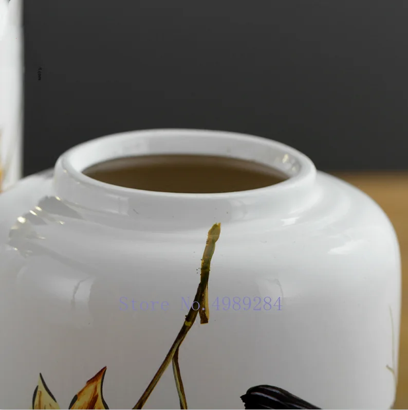 Креативная современная керамическая ваза золотая ретро Цветочная композиция