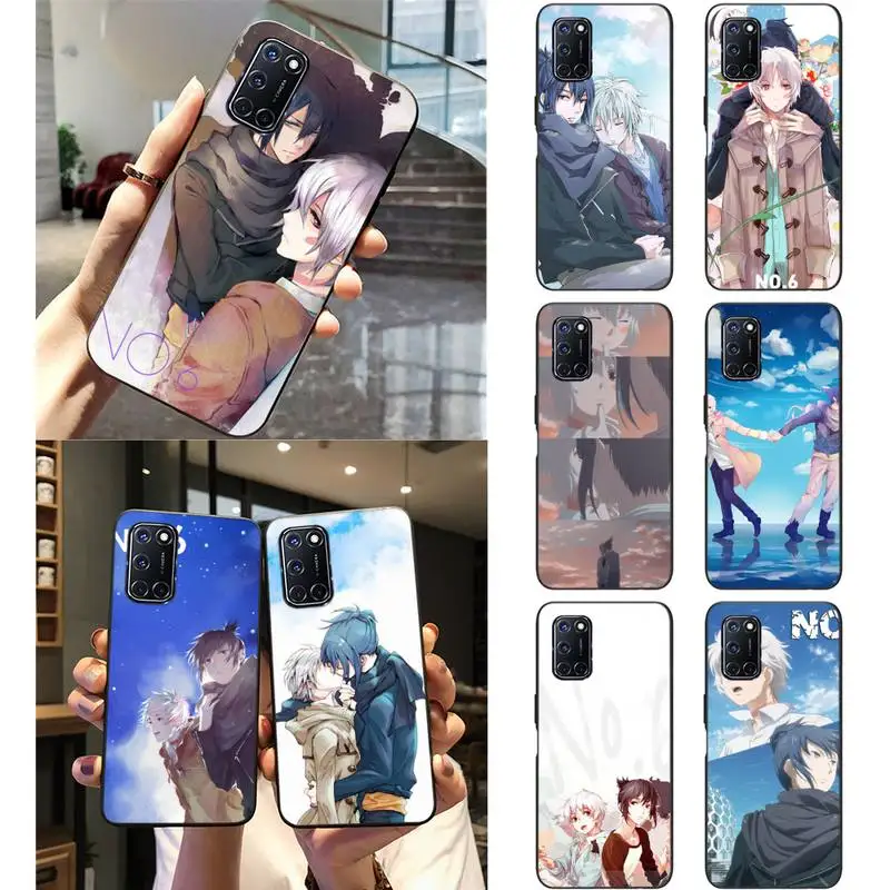 

NO.6 Phone Case For Oppo Reno2 3 A77 92020 F11 Realme 2 3 5 6 Pro XT