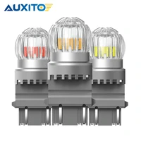 auxito 2x 1156 1157 3157 t25 turn signal lamp w16w t15 led bulb 7443 t20 backup lamps tail reverseparking light amber red white