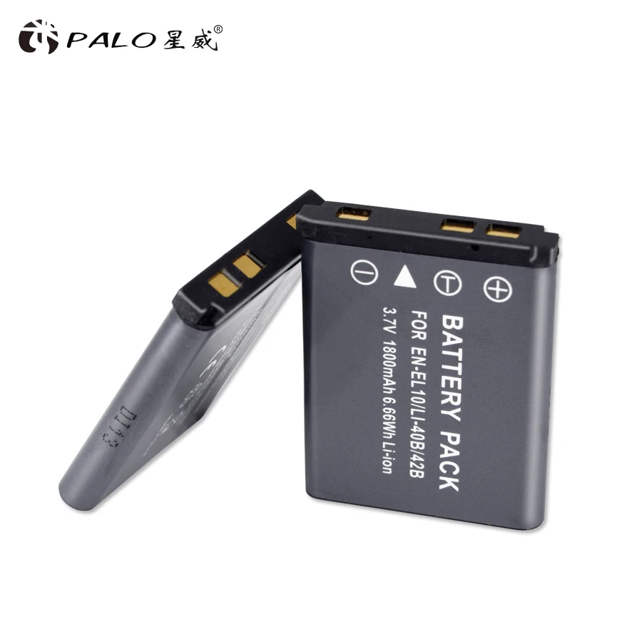 3 7 V 1800 мА/ч Li 40B Li40B ion аккумулятор 42B EN EL10 Батарея RU ENEL10 цифровой Камера для Olympus Nikon