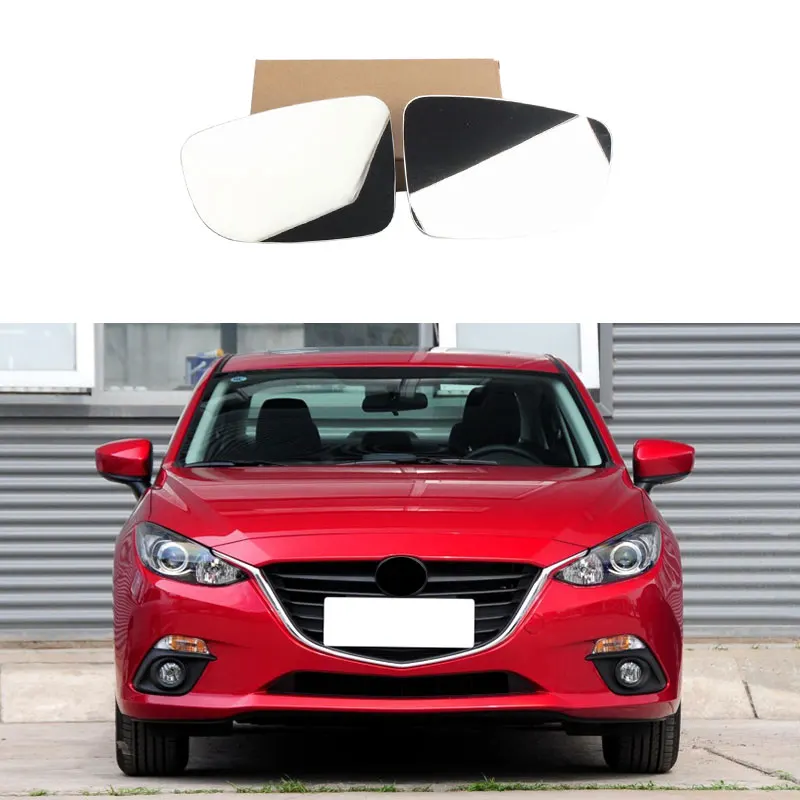 Переднее левое правое боковое зеркало с подогревом для Mazda 3 BM AXELA- G44N-69-1G1 G44H-69-1G7 GLH1-69-1G1