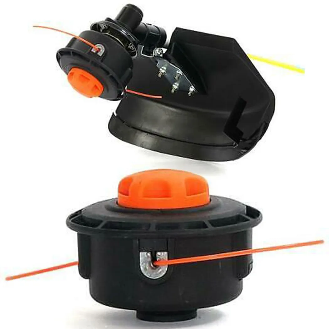 

M10 2.4mm Mower Trimmer Head For FUXTEC Most Brush Cutter Petrol Trimmer Head Strimmer Bump Feed Line Spool Part Accs