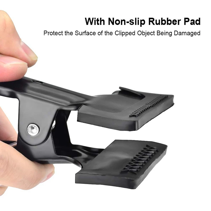 6 штук в упаковке зажимные зажимы 4 3 дюйма с 2 макс открытие фотографии Heavy Duty весна