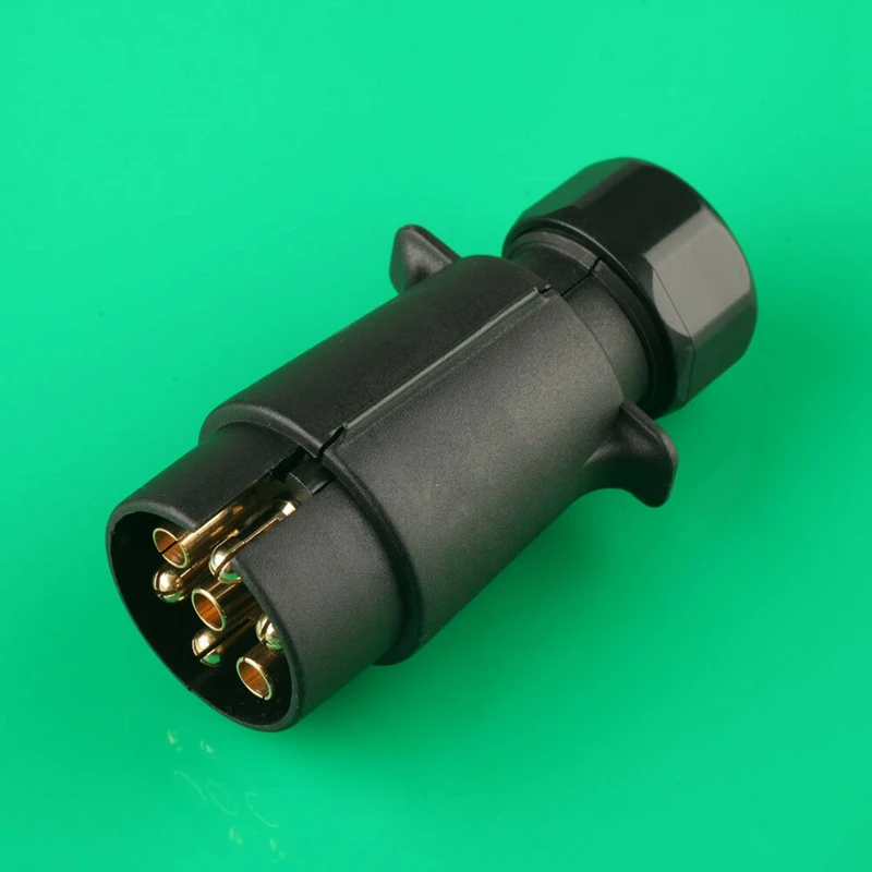 7 Pin Замена пластиковый прицеп караван грузовик Буксировка электрика вилка 12V 12N |