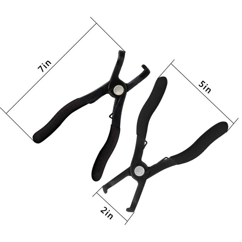 2 шт. Набор плоскогубцев с нажимным штифтом инструмент для удаления пластиковой