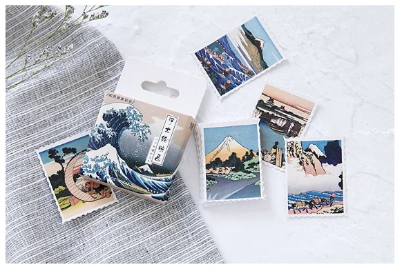 

46pcs/box Marking Decoration Office School kids supplies sticker Seal paste (ss-200)