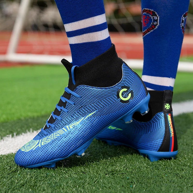 Discount High Top Football Boots Men Superfly 7 Elite SG-PRO AG FG Athletic Trainers Sneakers CR7 Soccer Shoes | Обувь