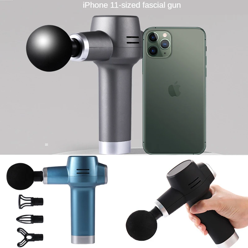 

Mini Fascia Lifting Gun Cervical Spine Foot Arm Muscle Massager Portable Fitness Pocket Massage Gun Mini Body Care Device USB