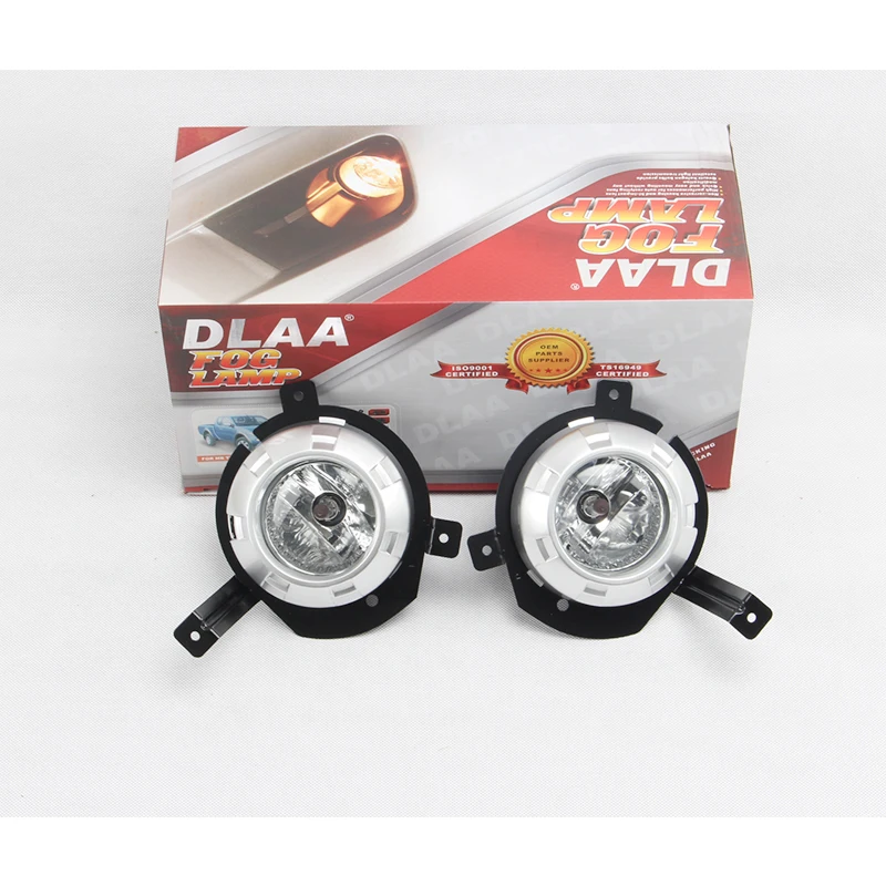 

DLAA 1set Front Bumper Fog Light Set For Mitsubishi Triton /L200 2006 2007 2008 Fog Lamp 9006 12V 51W Halogen Harness Set