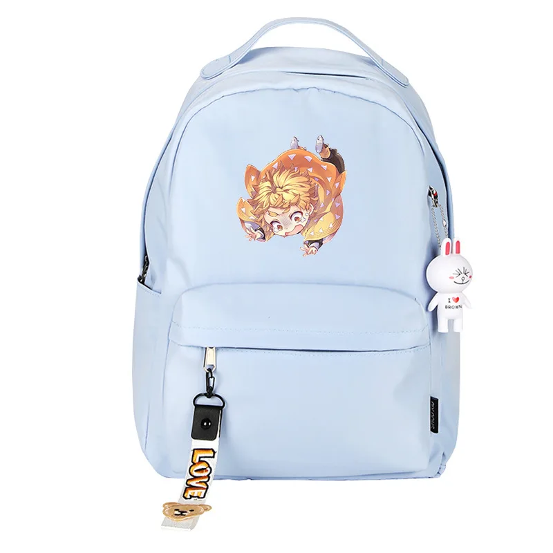 Нейлоновый рюкзак для студентов школьная Дорожная сумка на плечо с мультяшным