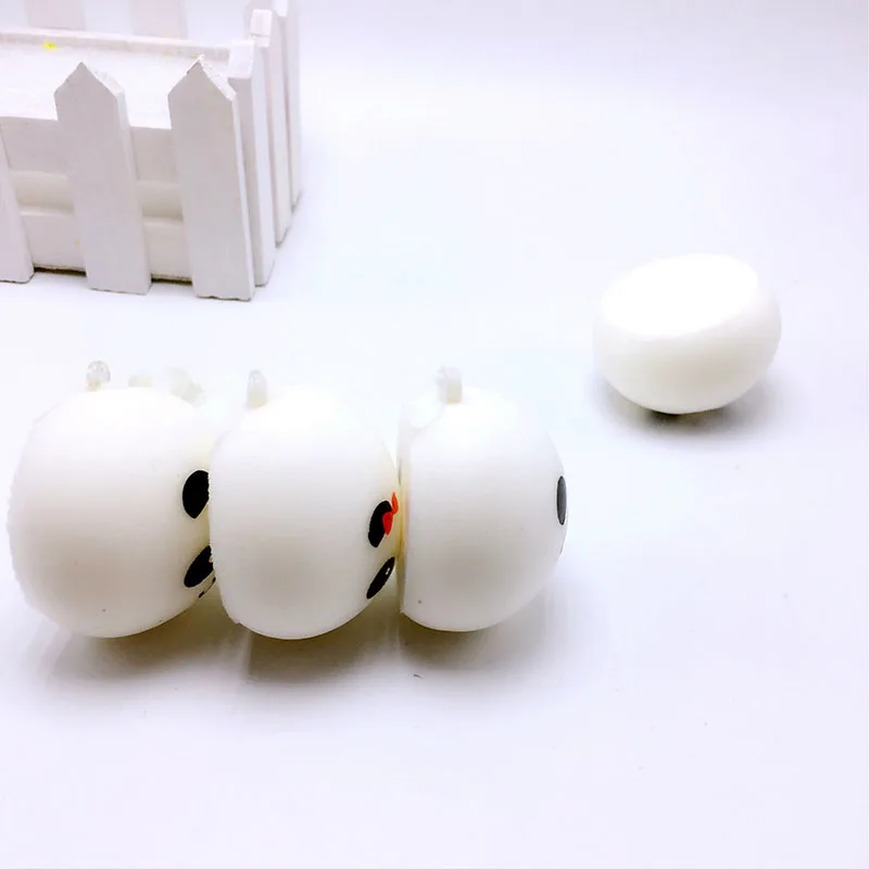 

1Pcs Squishy Panda Bun Nice Gift Decompression Toy Key Chains Kid Toys Slow Rising Game 7CM Children Adults Stress Reliever Ball