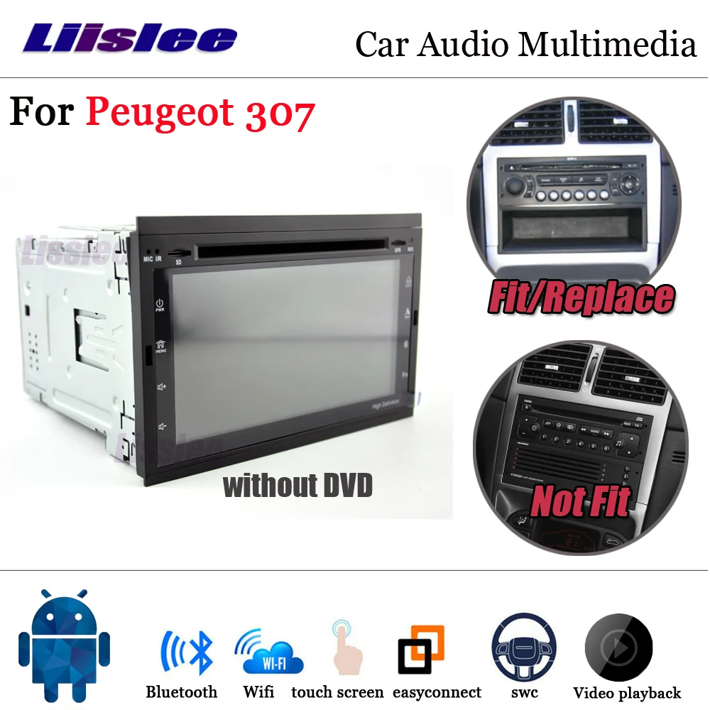 Автомобильный мультимедийный плеер для Peugeot 307/307CC/307SW 2001 ~ 2014 стерео Android радио