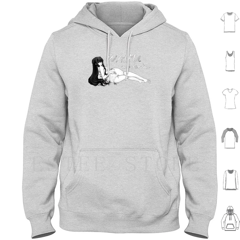 

Anime Hentai Waifu Material Comics Tee Cosplay Manga Hoodies Long Sleeve Anime Hentai Waifu Material Comics