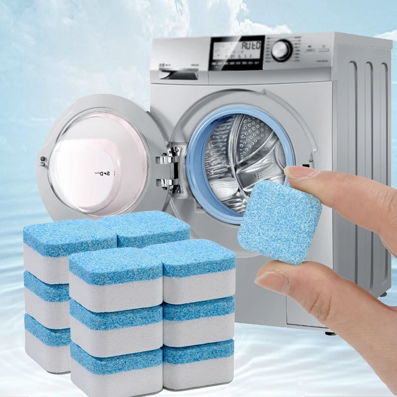 

Washing Machine Deep Cleaner Antibacterial Deodorant Washer Cleaning Detergent Effervescent Remover Tablet Laundry Supplies