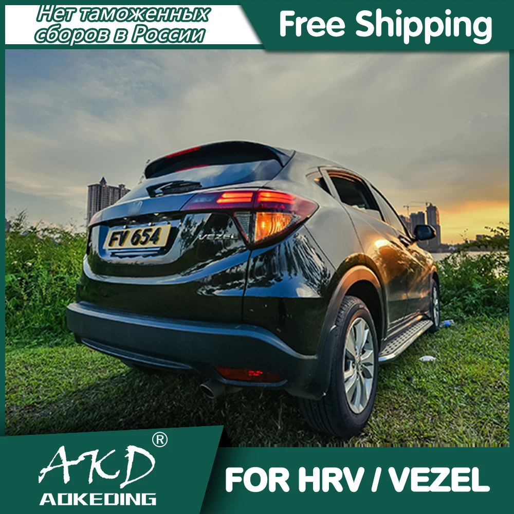 

Tail Lamp For Car Honda HRV Vezel 2014-2019 HR-V Tail Lights Led Fog Lights DRL Daytime Running Lights Tuning Car Accessories