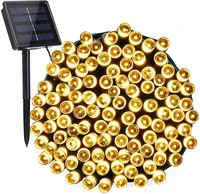 solar string lamps for garden waterproof outdoor lighting 5m 7m 12m 22m 6v christmas xmas holiday decoration fairy solar battery