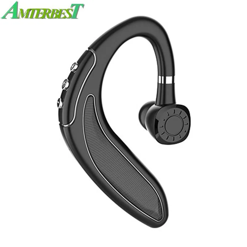 AMTERBEST HMB 18 одинарный ушной крючок Bluetooth 5 0 беспроводные гарнитуры бизнес
