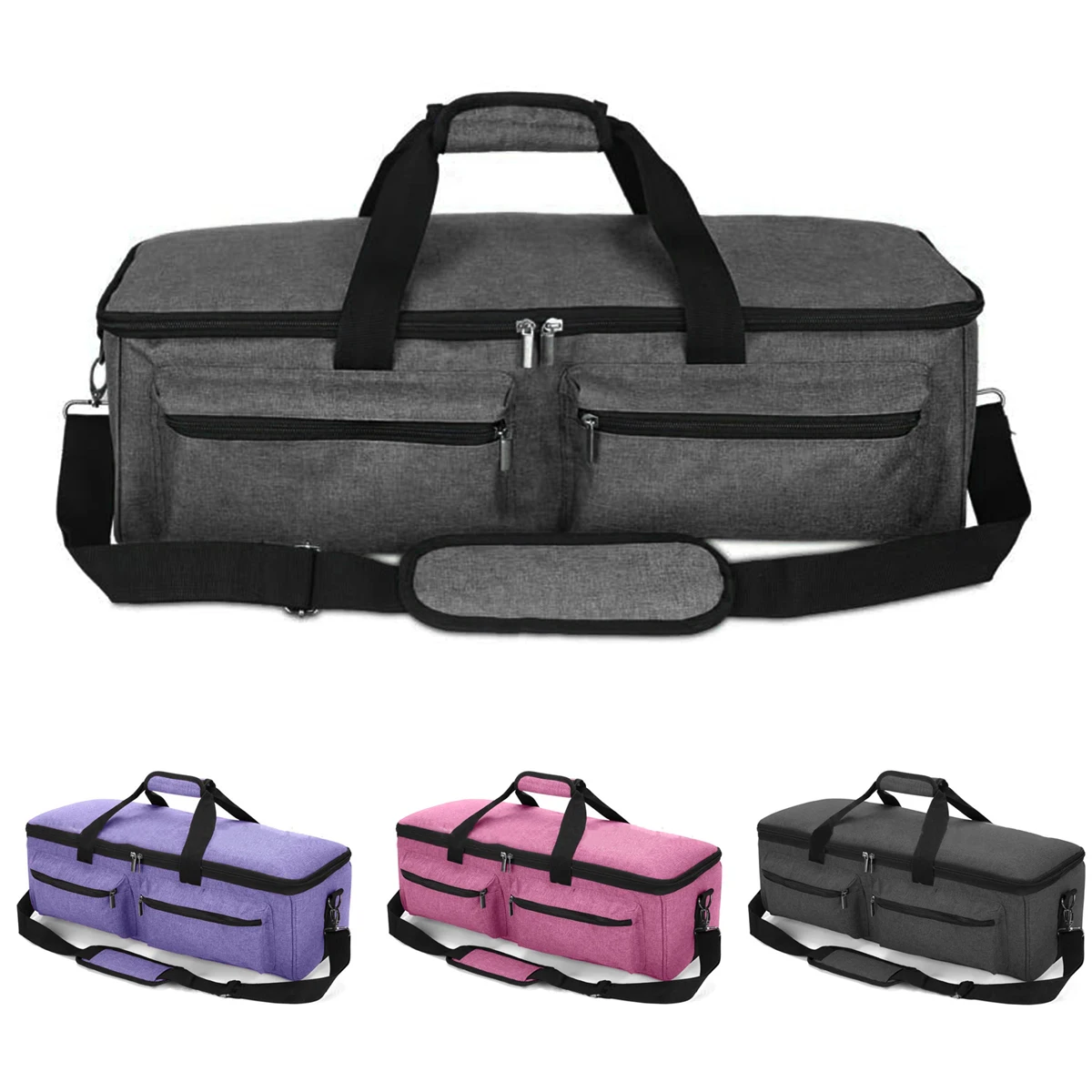 

Carrying Bag Tote Bag Storage Bag For Die-cutting Machine Sewing Machine Grey Purple Pink