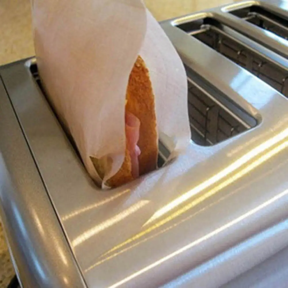 3 шт. простые многоразовые антипригарные пакеты для выпечки хлеба жарки сыра