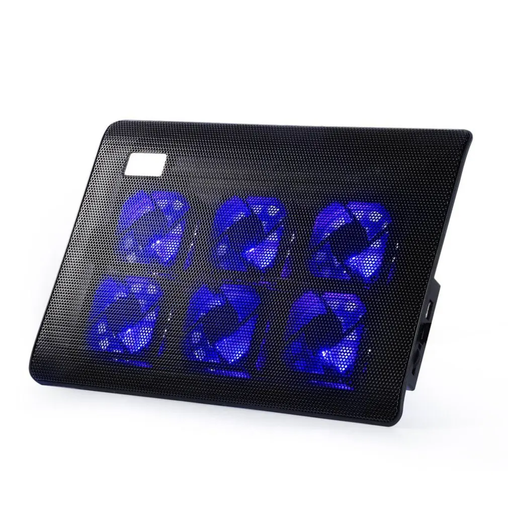 

Hot Sale Cooler Pad Comfortable Ergonomic Design Super Mute 2/4/6 Fans Laptop Cooler Laptop Notebook Computer Fan Base Plate