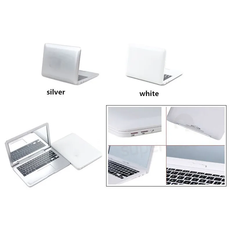 Mini Pocket Laptop Style Clear Glass Women Cosmetic Beauty Mirror Fashion Notebook Form Makeup Book Cute MAKEUP | Дом и сад