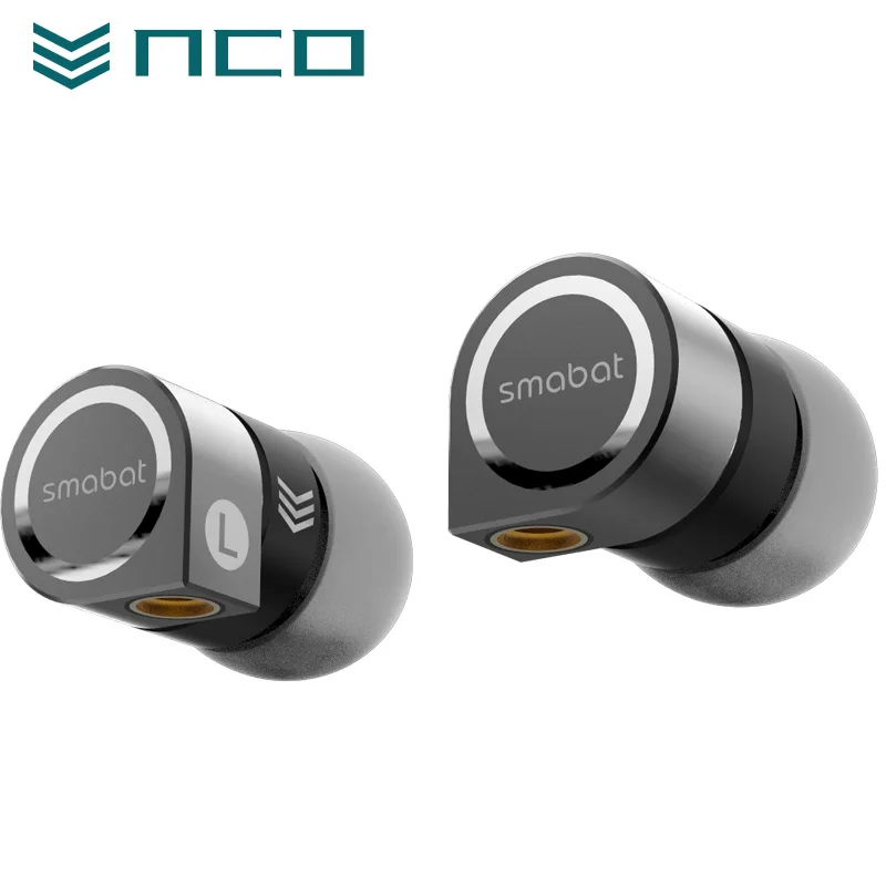 Металлические наушники-вкладыши smможем NCO HIFI с графиновой диафрагмой 8 мм MMCX ST10S
