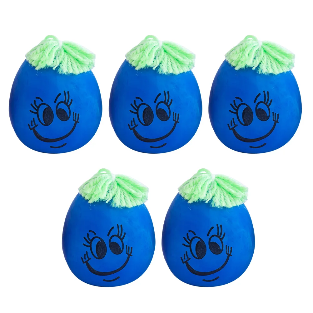 

5Pcs Squeeze Balls Stress Vent Balls Children Played Balls for Relaxation(Random Color)