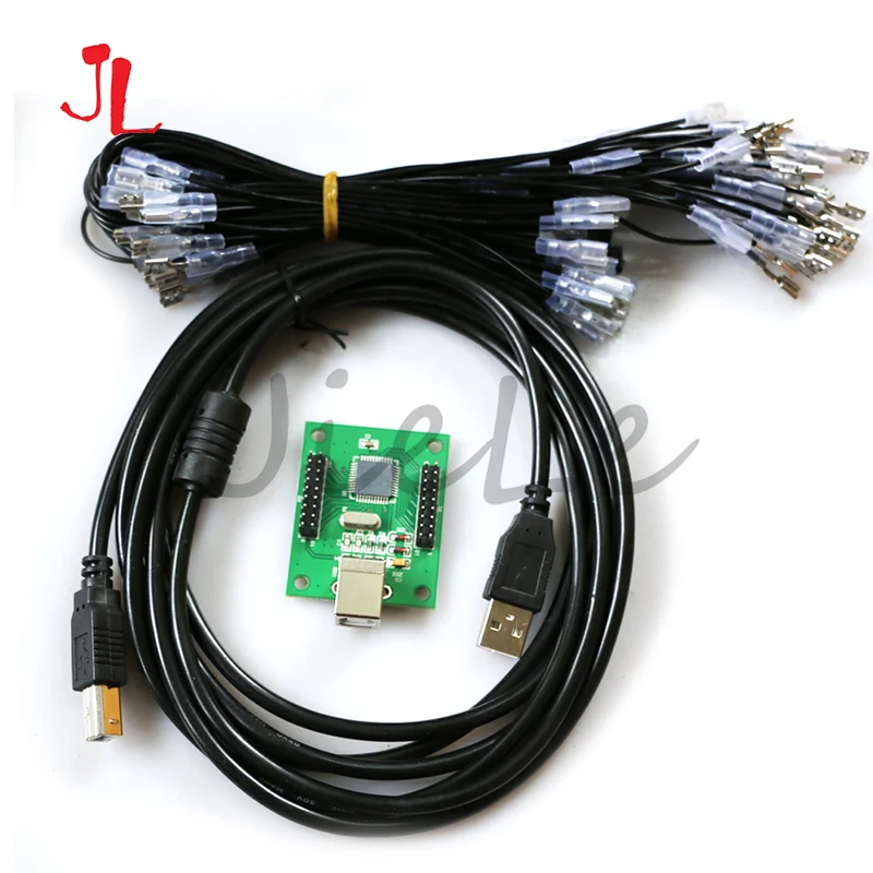 Аркадный кодировщик Xin-Mo XM-02 2 с USB кабелем и комплектом проводки-MAME | Спорт