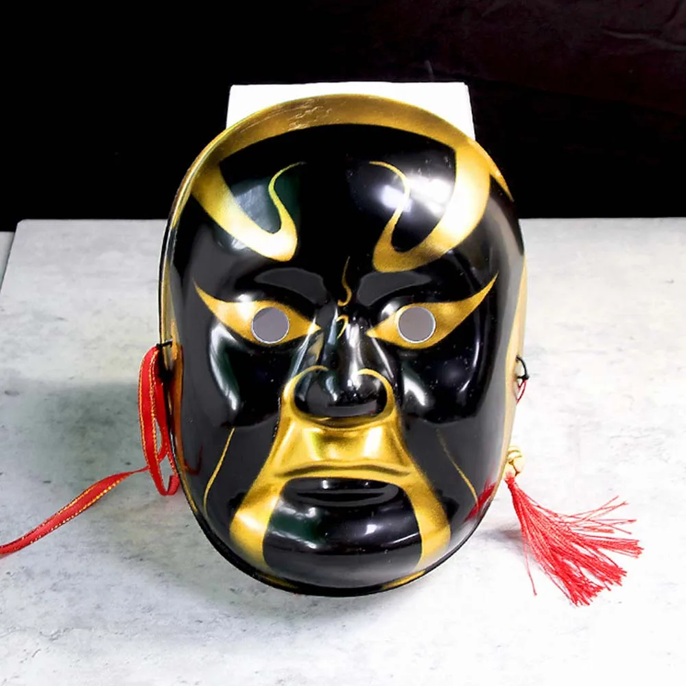 Новый Забавный Пекинский оперный Макияж лица рот женщины мужчины косплей маски