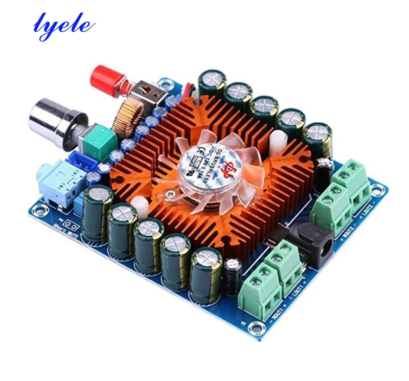 XH-M521 усилитель мощности платы Hi-Fi TDA7850 автомобиля четыре канала 50 Вт * 4 аудио Плата