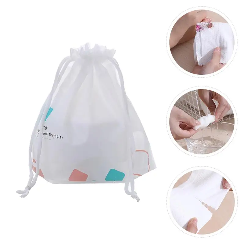 

2pcs Traveling Towel Cleaning Towel Outdoor Towel Disposable Tissue for Home Travel Hotel
