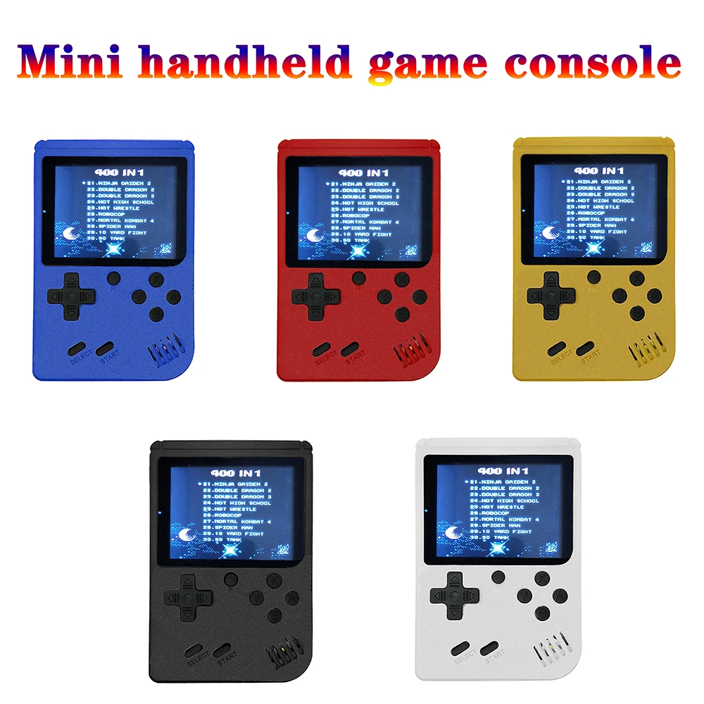 MRSVI Мини ТВ игровая консоль 8 бит Ретро видео встроенные 400 игры Ручной игровой
