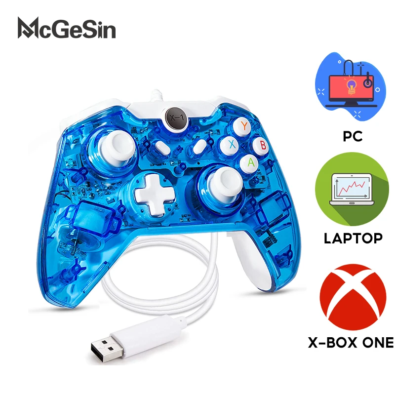Для Xbox One Проводной USB игровой контроллер геймпад для One/One S & PC Windows джойстик с