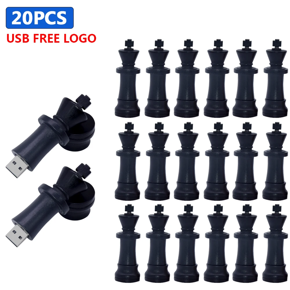 

20pcs/lot universal USB2.0 wooden maple wood chess USB flash drive 4GB 8GB 16GB 32GB 64GB 128GB USB pen drive for gift,wedding