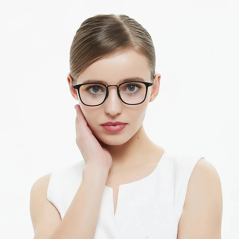 

Lightweight Titanium Prescription Eyeglasses Frame for Men Women's Optical Glasses Classic Square Business Myopia Eyewear Oculos