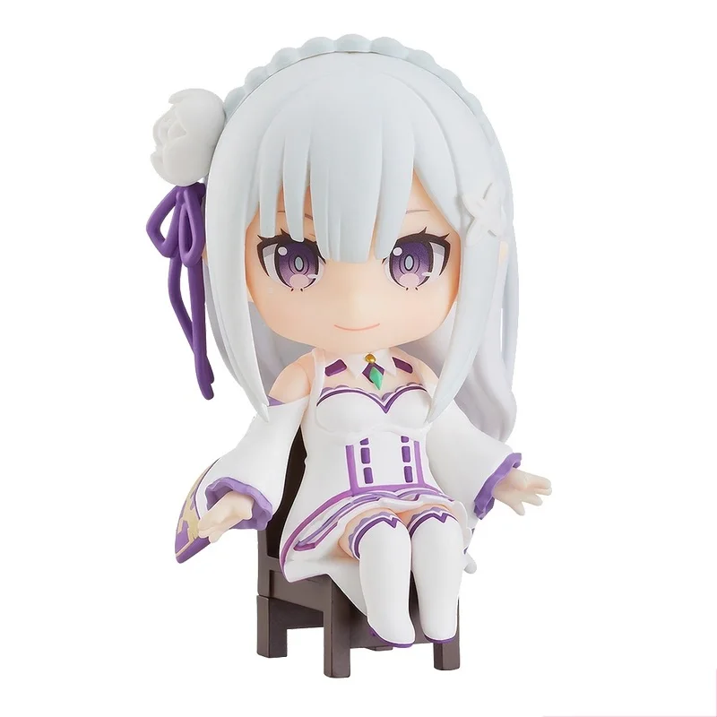 

9Cm Pre Sale Emilia Q Version Re:life In A Different World From Zero Anime Figure Original Hand-Made Collection Model Toys