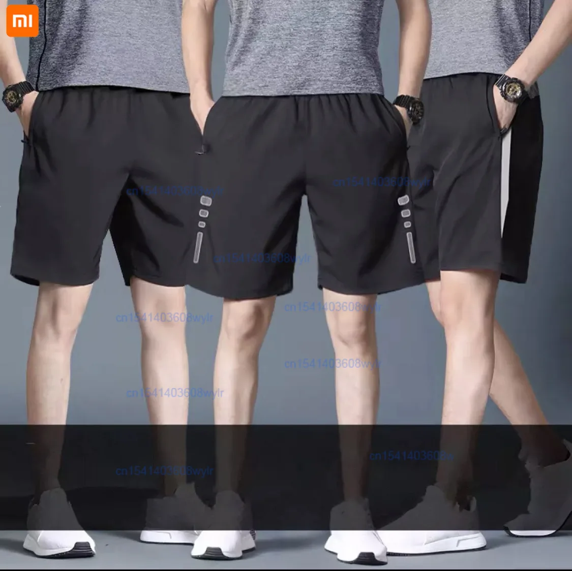 

Мужские повседневные брюки xiaomi youpin 2021, летние свободные спортивные шорты для фитнеса, Пятиточечные быстросохнущие уличные брюки