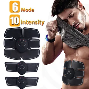 Беспроводной тренажер стимулятор мышц живота EMS для стимуляции мышц, для похудения, фитнеса