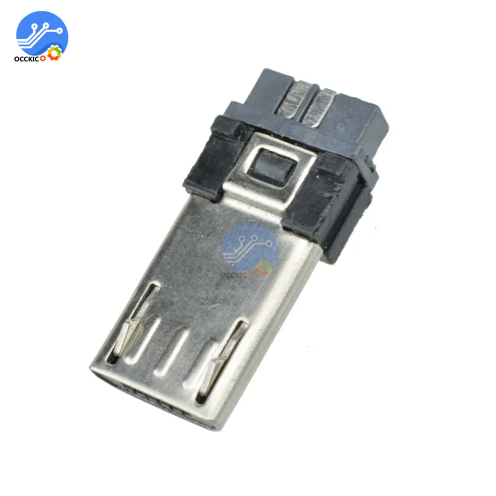 10 шт. Micro USB Type B папа 5Pin разъем SMT порт разъемов печатная плата для телефона|board
