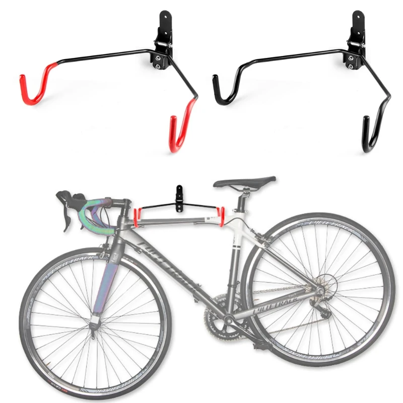 

Wall Mount Bike Hanging Hooks Indoor Storage Rack Cycling Hanger Steel Tool Hook