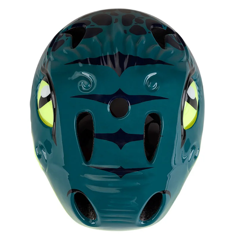 Dropship-Kids Bike Helmet Design Dinosaur Pattern Safety Cycling MTB Ultralight Adjustable From Toddler | Спорт и развлечения