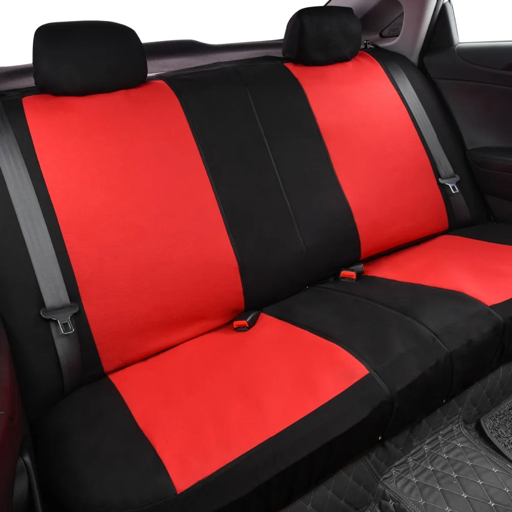 Wesheu Car Seat Covers Universal Auto Interior Accessories Gray Blue Red Car Seat Protector With 2mm Foam Covers
