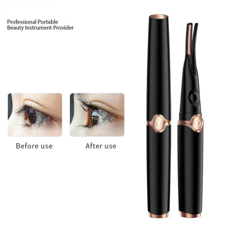 

Rechargeable Heated Eyelash Electric Curler Makeup Curling Kit Long Lasting Natural Eye Lash Lifting Accessories Beauty Tools