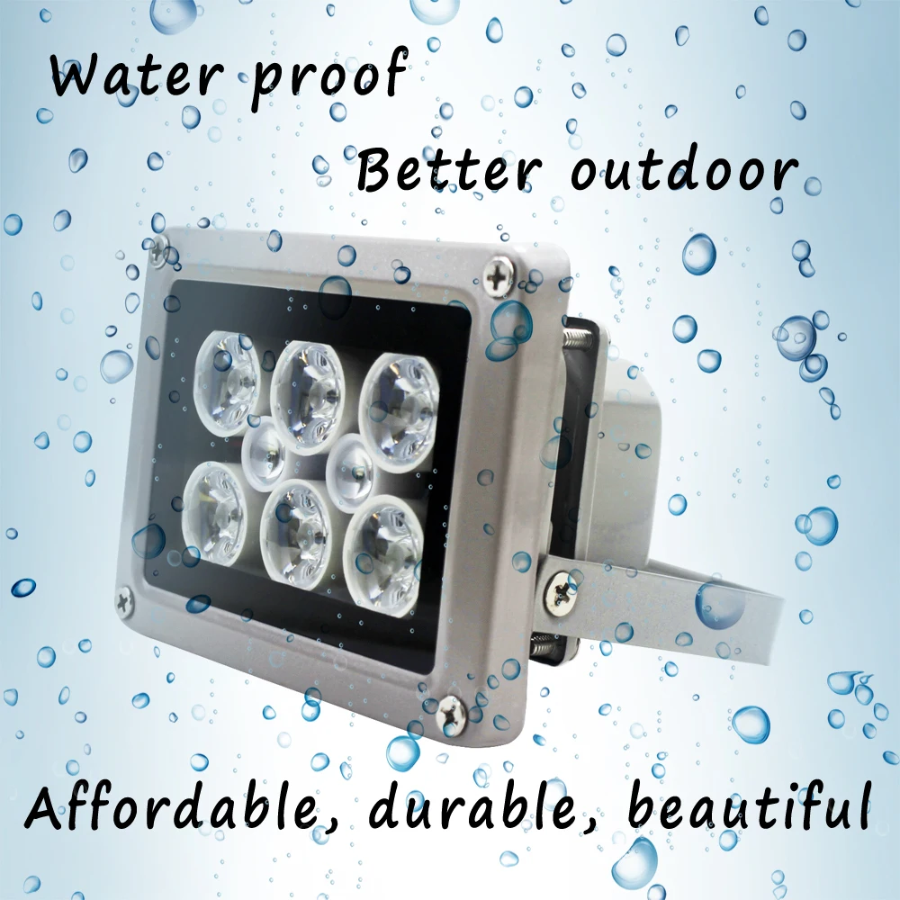 Водонепроницаемая инфракрасная светодиодная подсветка 100000 часов 8 Super IR