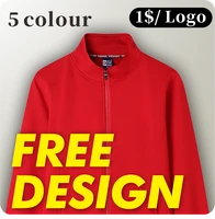autumn and winter classic all match stand collar thick jacket men and women the same jacket with embroidery print logo