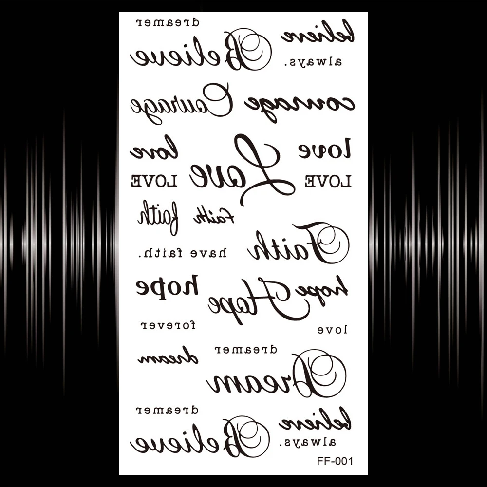 Временные татуировки Русалочки для женщин Бесконечные Черные розы наклейки